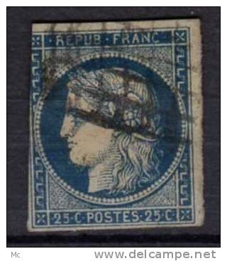 France N° 4 Oblitéré ° - 1849-1850 Cérès