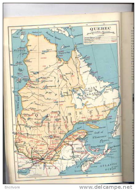 CANADA Descriptive Atlas - Hon Robert Forke - Textes Cartes Et Photos - Amérique Du Nord