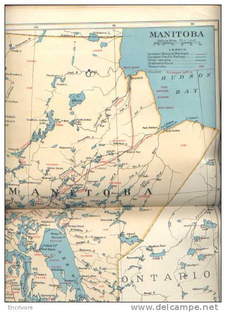 CANADA Descriptive Atlas - Hon Robert Forke - Textes Cartes Et Photos - América Del Norte