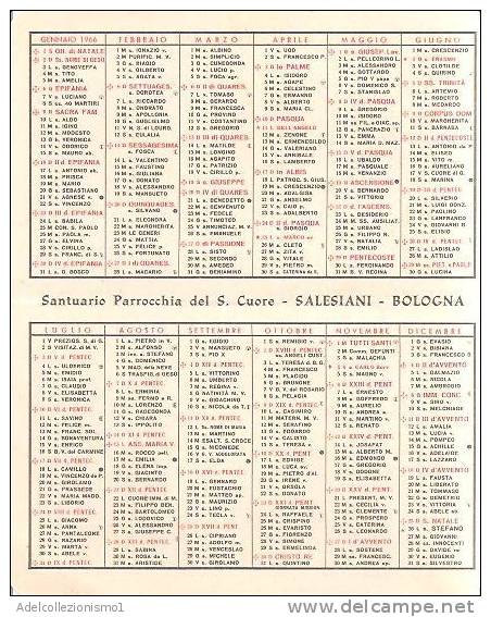 56836)calendario Sacro Cuore Di Gesù  Anno 1961 - Petit Format : 1961-70