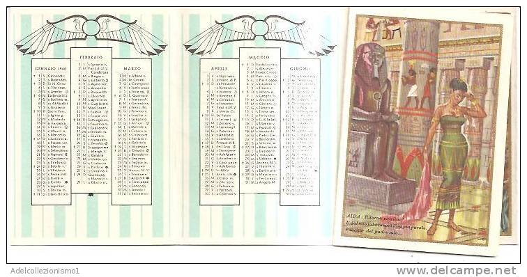 56865)calendario AIDA  Anno 1960 - Petit Format : 1941-60