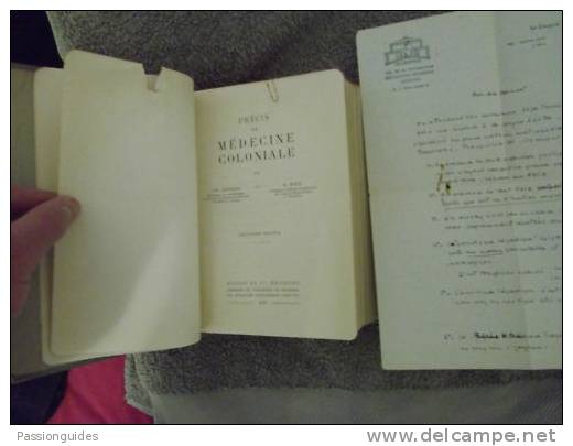 PRECIS DE MEDECINE COLONIALE  1937 / 2 ème édition  CH. JOYEUX Et A. SICE / Colonies - 1901-1940