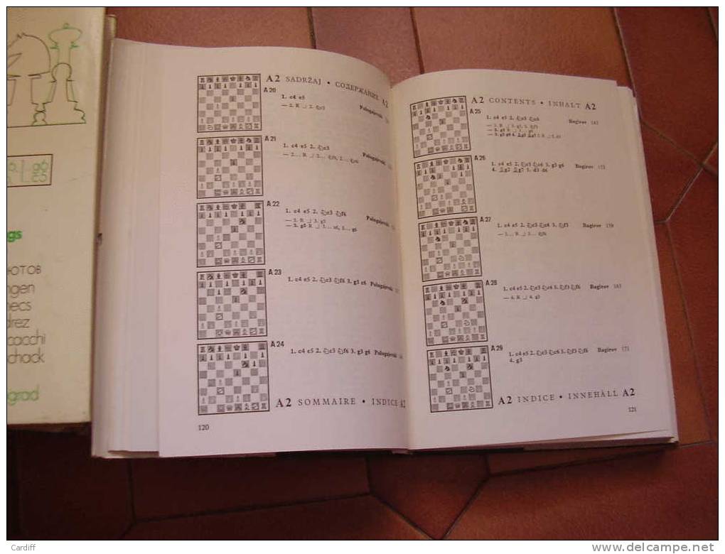 Encyclopédie Des Ouvertures D'échecs. Encyclopaedia Of Chess Openings. Enzyklopadie Der Schach Eroffnungen .MATANOVIC - Encyclopédies