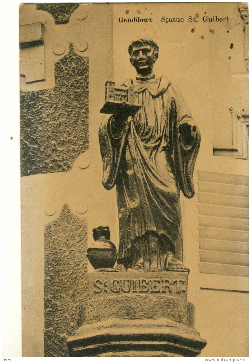 Gembloux - Statue St. Guibert - Gembloux