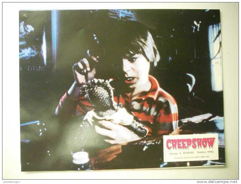 - Lot De 7 Photos De Cinéma - Film :  CREEPSHOW - Stephen King - - Célébrités