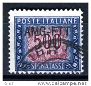 1949/54 -  TRIESTE  A -  Italia - Italy - Italie - Italien - Catg. Sass. 28  - USed - (B017...) - Strafport