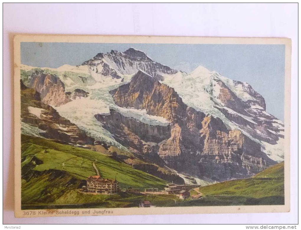 KLEINE SCHEIDEGG UND JUNGFRAU - Egg