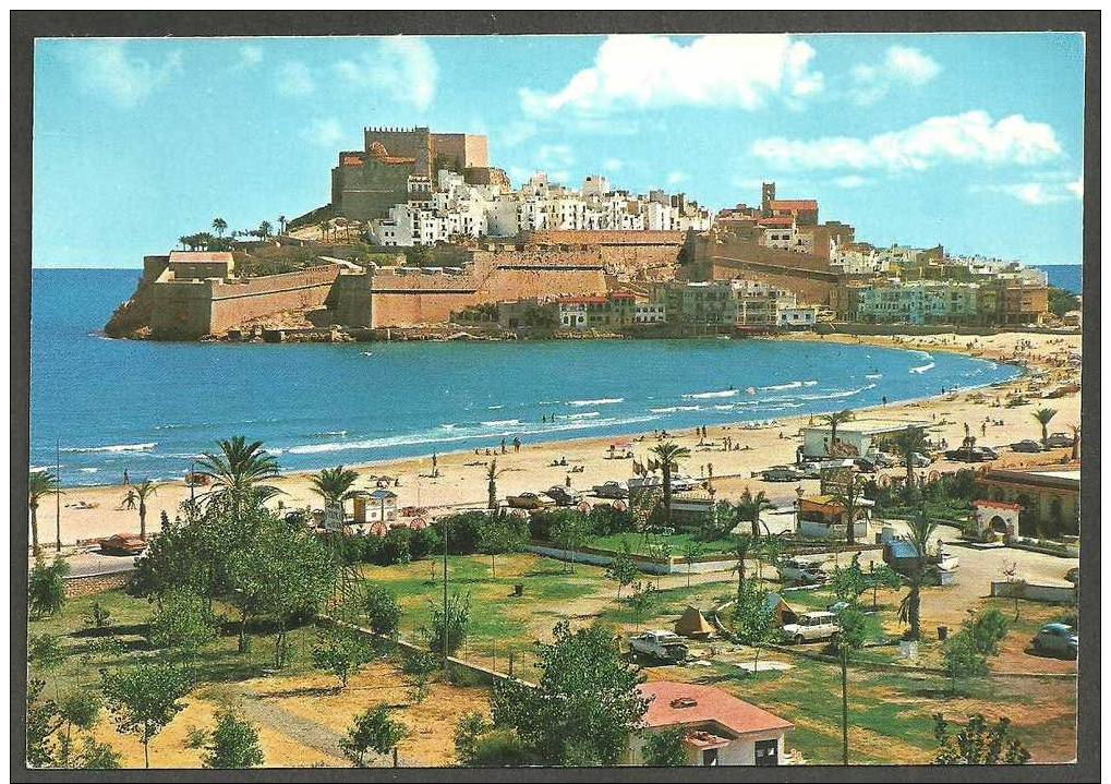 PEÑISCOLA  (CASTELLÓN) -  VISTA  PARCIAL  -  ED. ARRIBAS - EDITADA , 1974 - Castellón