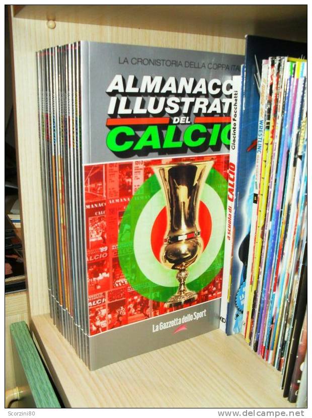 Almanacco Illustrato Del Calcio PANINI 1971-2004 Raccolta 16 Volumi - Bücher