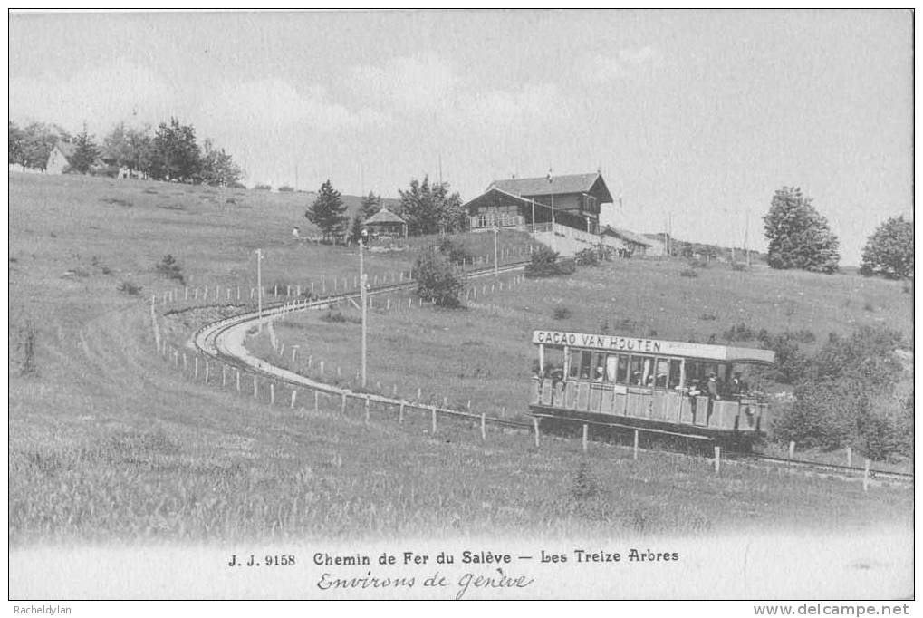 Chemin De Fer Du Saléve_Les Treize Arbres " ( Environs De Genéve ) - Genève