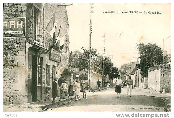 14 COLLEVILLE-sur-ORNE La Grand'Rue - Autres & Non Classés