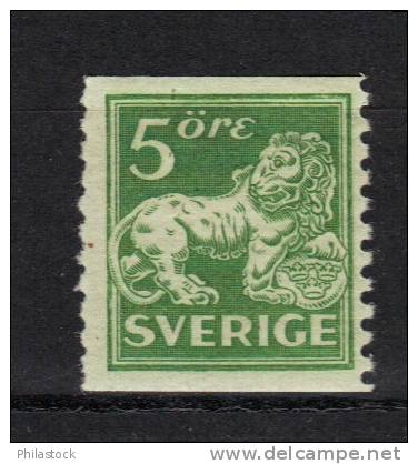SUEDE N° 123 * - Unused Stamps