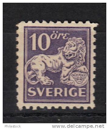 SUEDE N° 163  & 163 A * - Unused Stamps