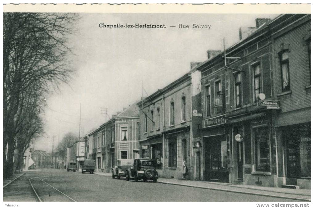 CHAPELLE-LEZ-HERLAIMONT - Rue Solvay - Chapelle-lez-Herlaimont