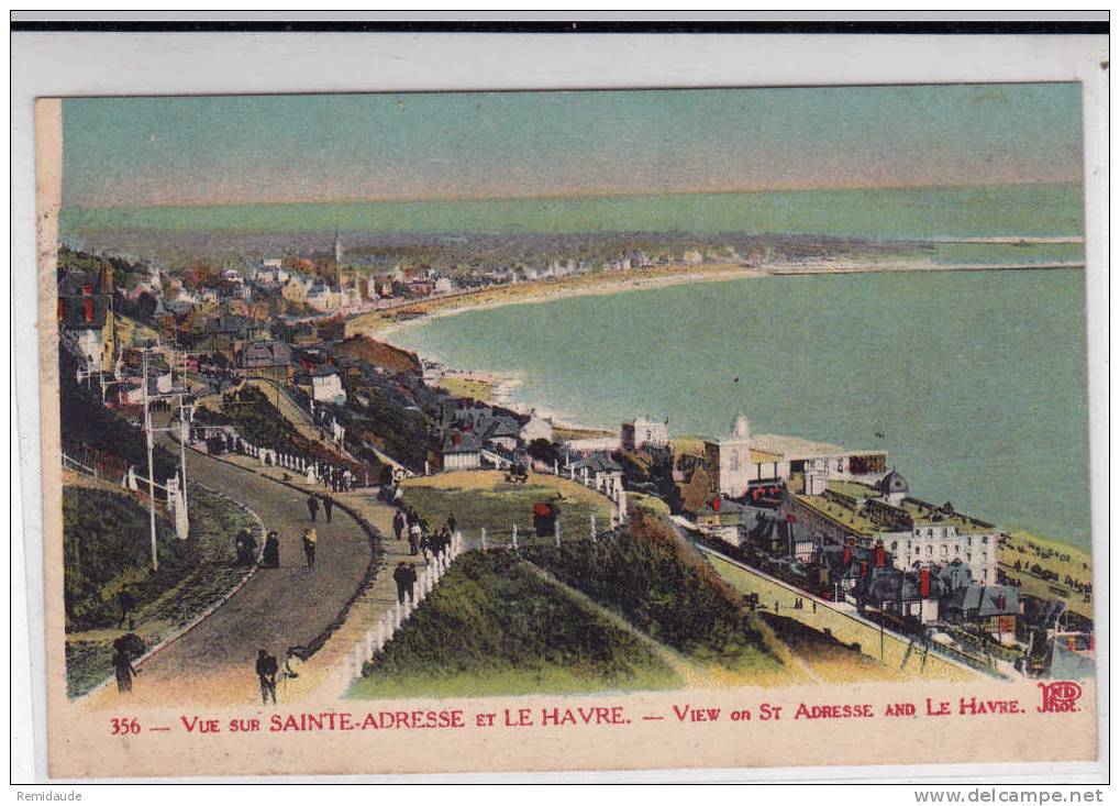 SEMEUSE - 1926 - YVERT N°198 SEUL Sur CARTE POSTALE De LE HAVRE (SEINE MARITIME) Pour PARIS - 1903-60 Semeuse A Righe