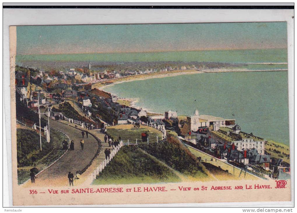 SEMEUSE - 1926 - YVERT N°198 SEUL Sur CARTE POSTALE De LE HAVRE (SEINE MARITIME) Pour PARIS - 1903-60 Sower - Ligned