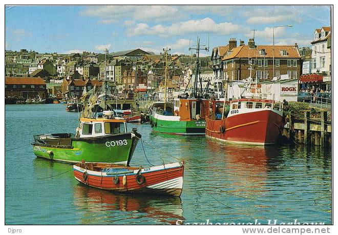 Scarborough     Harbour   Boats     Alan  Curtis - Scarborough