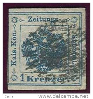 Autriche - Taxe Journaux No 1, Type III, Oblitéré - Zeitungsmarken