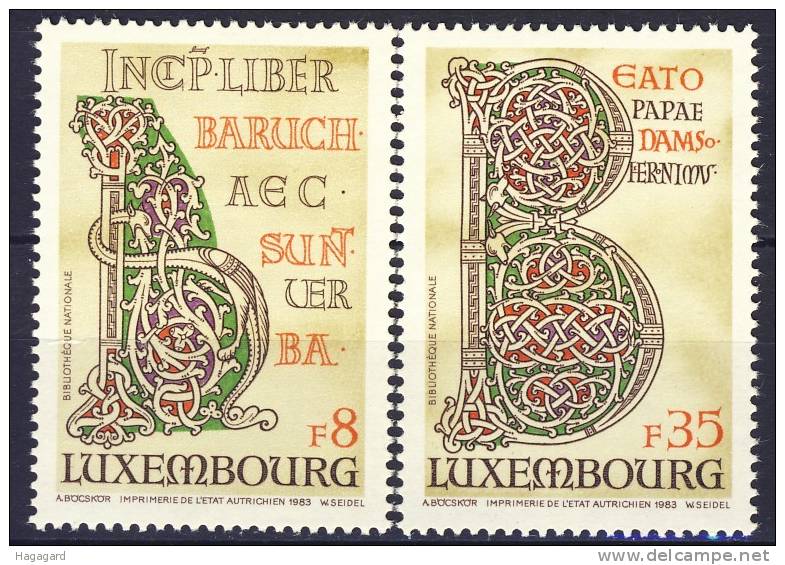 Luxembourg 1983. Bible. Michel 1076-77. MNH(**) - Nuovi