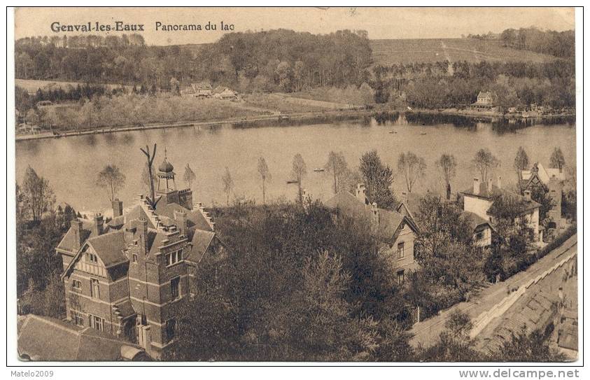 GENVAL LES EAUX  (1332)  Panorama Du Lac - Rixensart