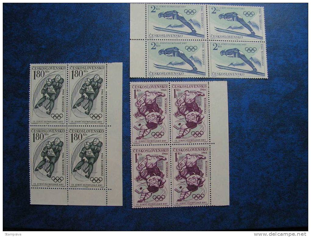 == CSR ,  1964 Sport Olympic - 1447-1449  ** MNH   Michel € 24,00 - Ungebraucht