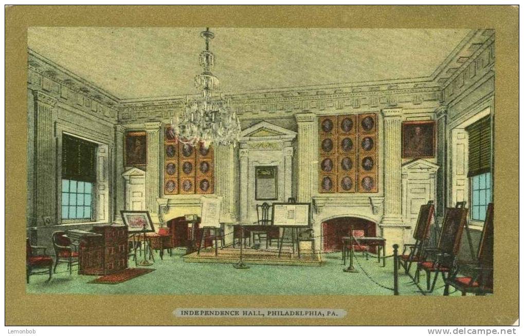 USA – United States – Independence Hall, Philadelphia, Pa – Early 1900s Used Postcard [P4194] - Philadelphia