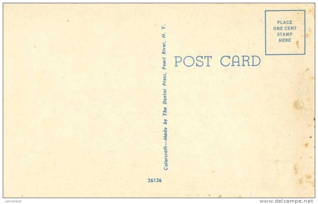 USA – United States – Fort Pitt Block House, Penn Avenue, Pittsburgh, Pa - Unused Linen Postcard [P4198] - Pittsburgh