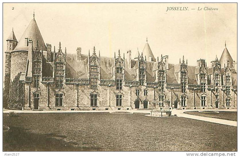 56 - JOSSELIN - Le Château (N. 2) - Josselin