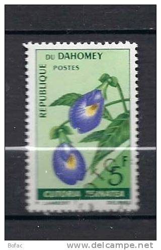 248     (OBL)   Y  &amp;  T     (fleurs Clitoria Ternatéa)    "DAHOMEY République" - Bénin – Dahomey (1960-...)