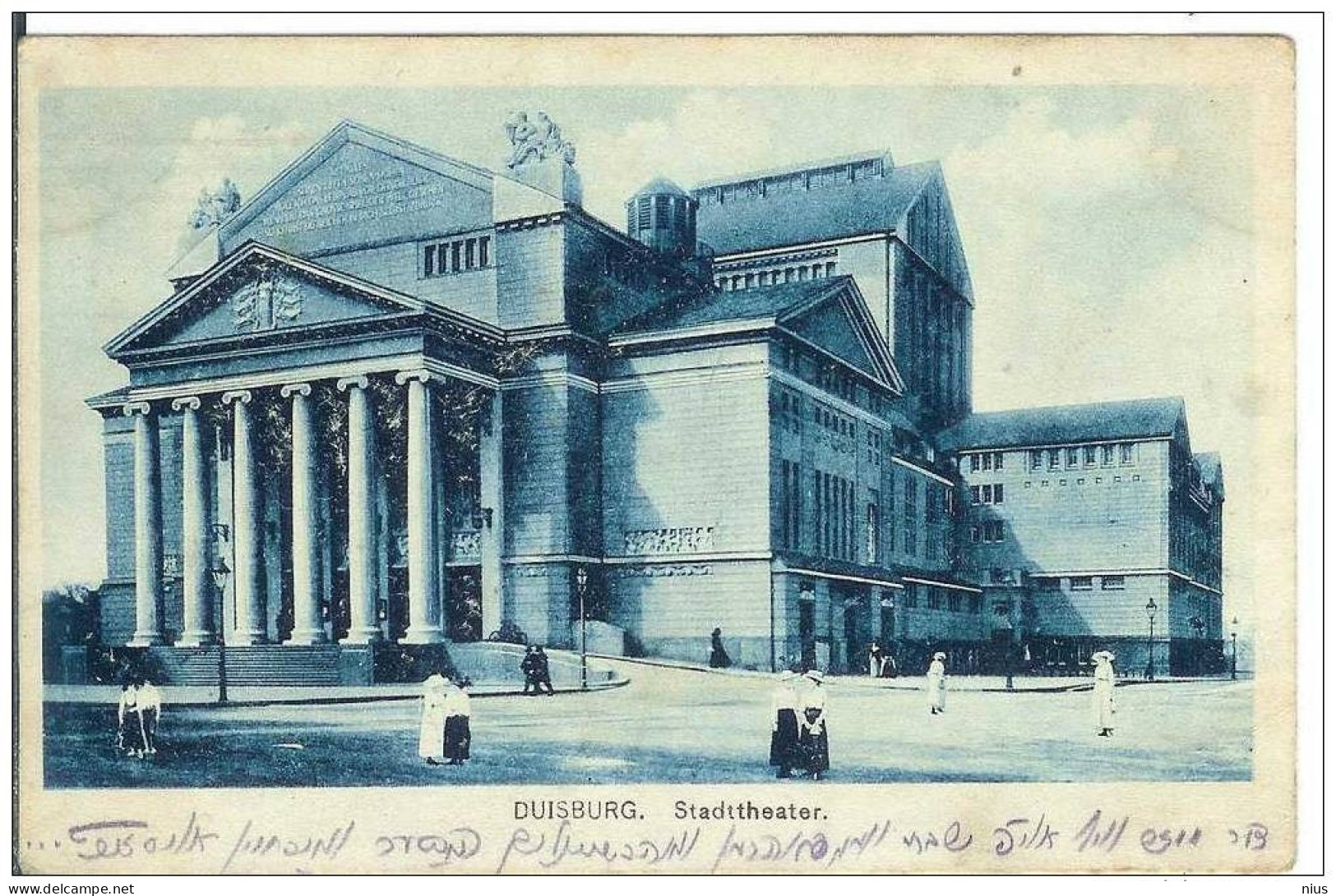 Germany Duisburg 1920 Opera Theatre Theater Teatro Opernhaus Stadttheater - Duisburg