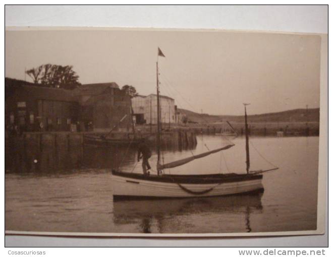 457 BOAT SHIP   UNITED KINGDOM  GREAT BRITAIN UK REAL PHOTO  POSTCARD YEARS 1900/20 OTHERS SIMILAR IN MY STORE - Boats