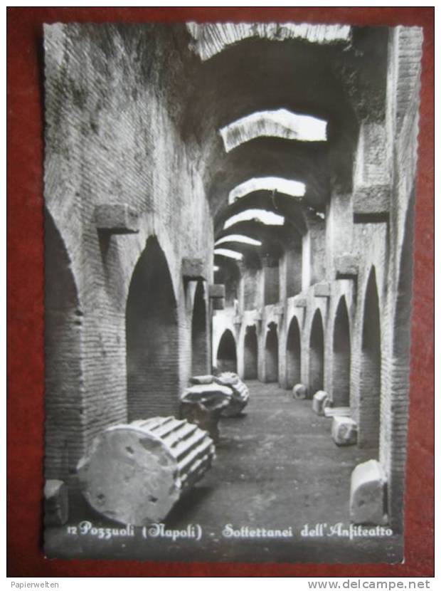 Pozzuoli (Napoli) - Sotteranei Dell´Anfiteatro - Pozzuoli