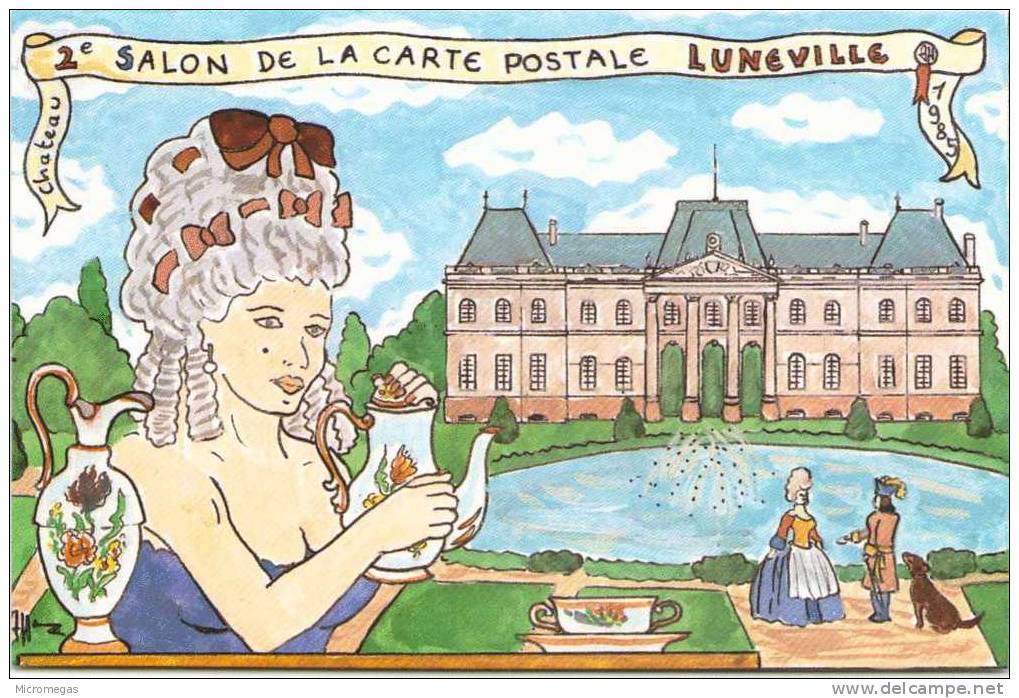 Patrick HAMM - 2e Salon De La Carte Postale Château Lunéville 1985 - Hamm