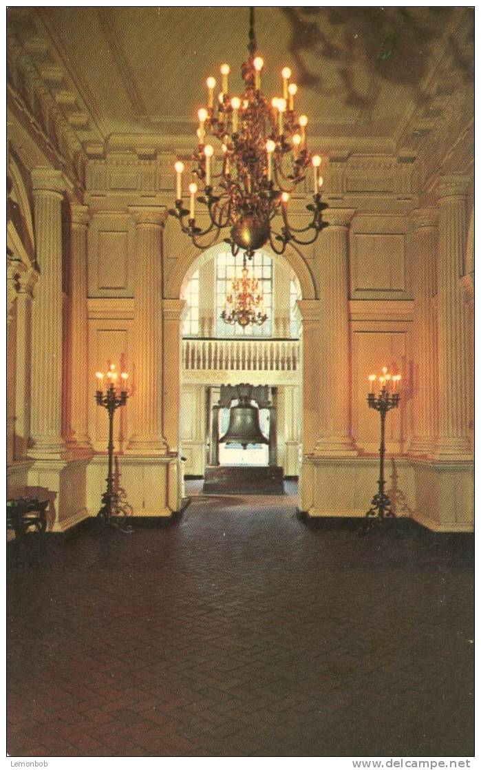 USA – United States – Hallway, Independence Hall, Philadelphia, Pa - Unused Postcard [P4221] - Philadelphia