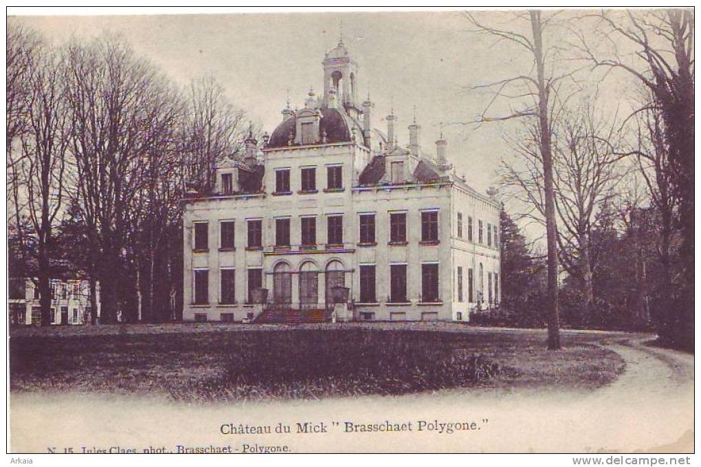 BRASSCHAET-POLYGONE = Château Du Mick (1908) - Brasschaat