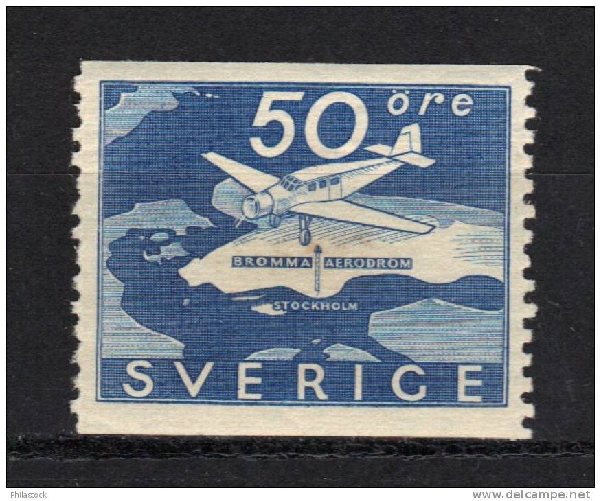 SUEDE PA N° 6 * - Unused Stamps