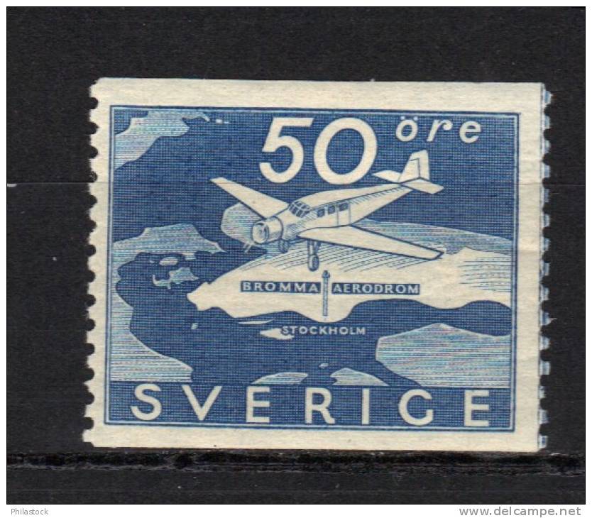 SUEDE PA N° 6 * - Unused Stamps