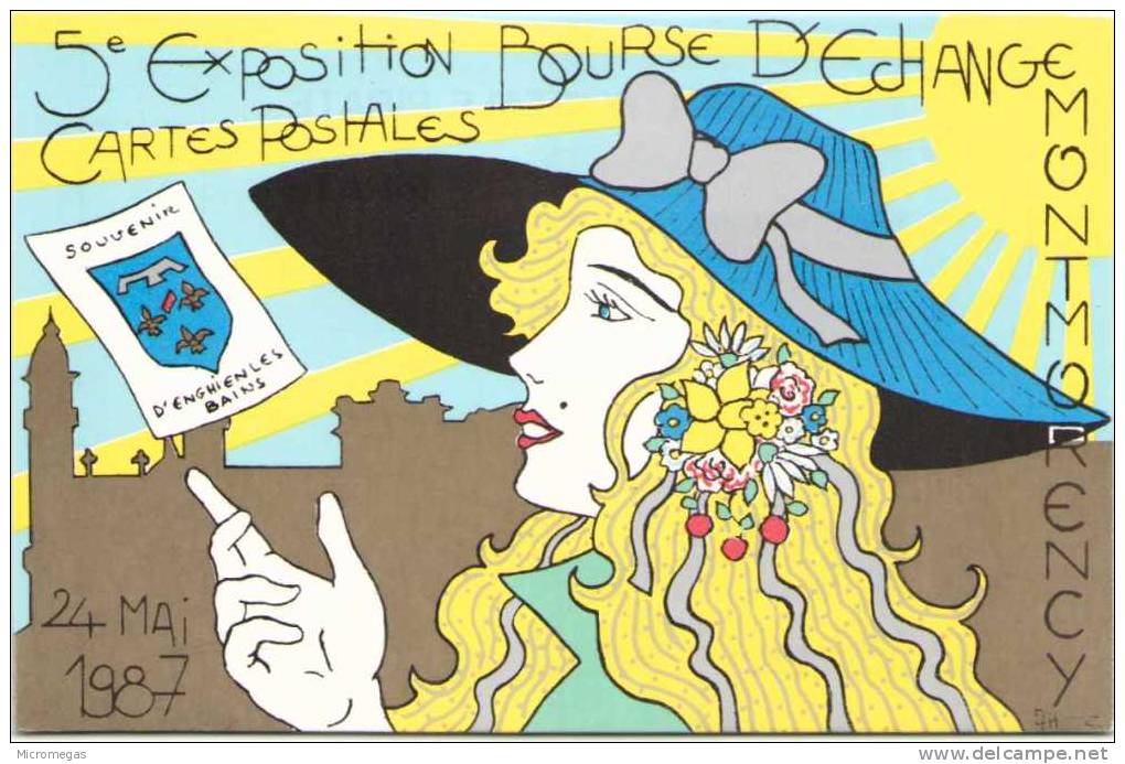 Patrick HAMM - 5e Exposition Bourse D'Echange Cartes Postales Montmorency 24 Mai 1987 - Hamm