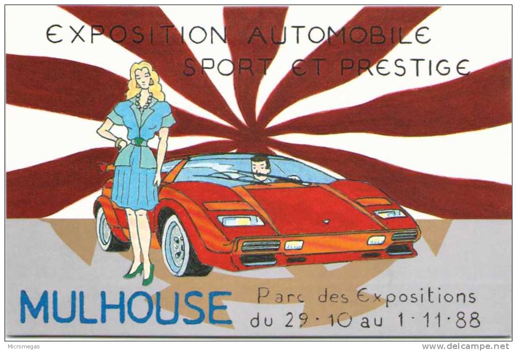 Patrick HAMM - Exposition Automobile Sport Et Prestige - Mulhouse Parc Des Expositions 1988 - Hamm