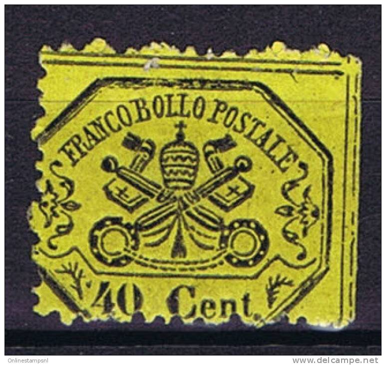 Stato Pontificio, Kirchenstaat-Mi 24A,   UNUSED - Papal States