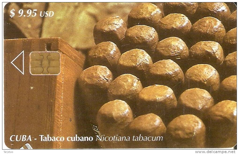165  TARJETA DE CUBA DE EL TABACO CUBANO (PURO-CIGARS) - Cuba