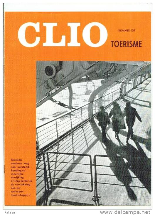 OUD TIJDSCHRIFT CLIO NUMMER 157  TOERISME - Autres & Non Classés