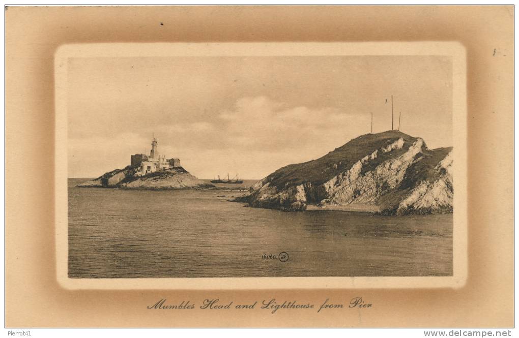 ROYAUME-UNI - MUMBLES HEAD And Lighthouse From PIER - Glamorgan