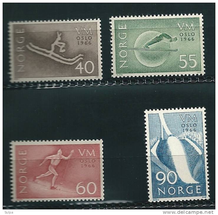 1966  Ski Championship - Unused Stamps