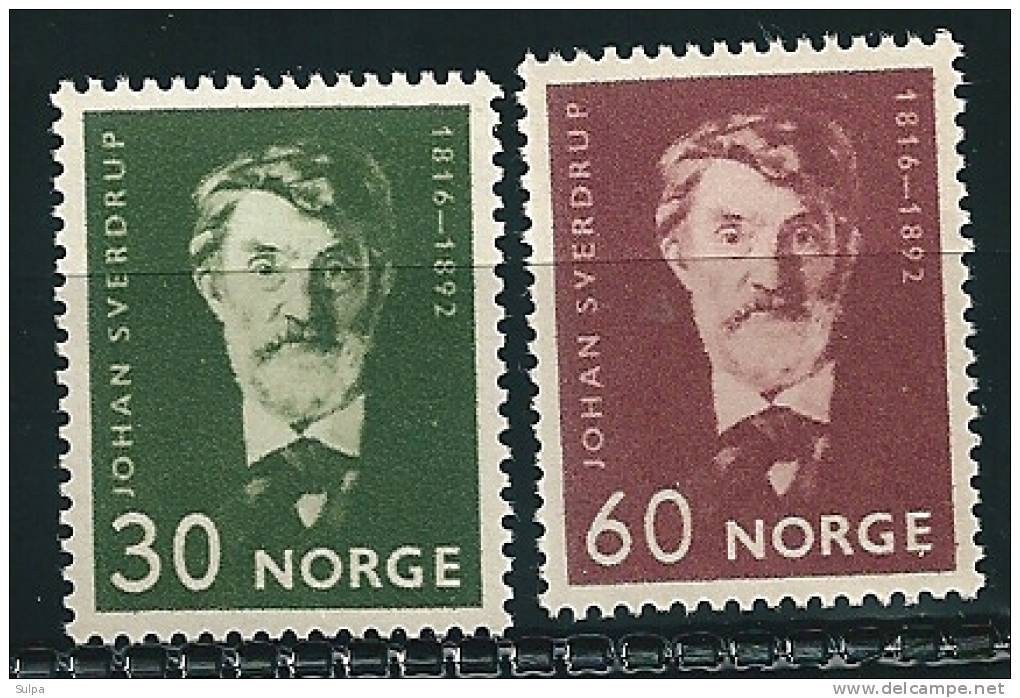 1966  Johan Sverdrup - Unused Stamps