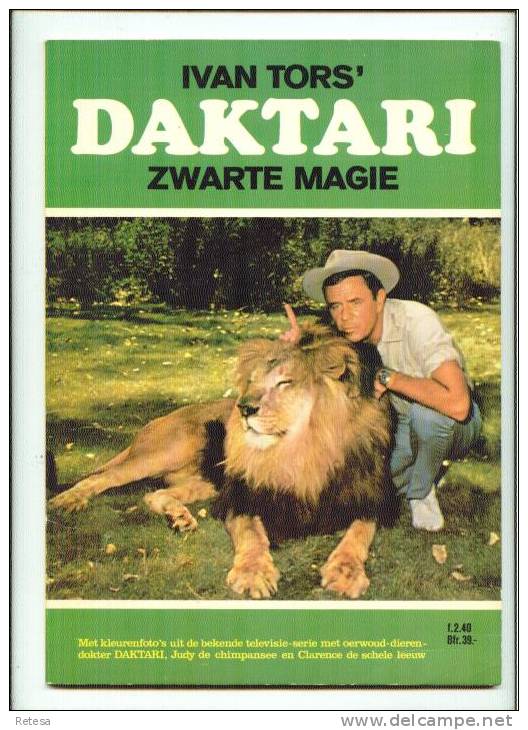 DAKTARI  DE ZWARTE MAGIE  1968 PRIMA STAAT - Kids