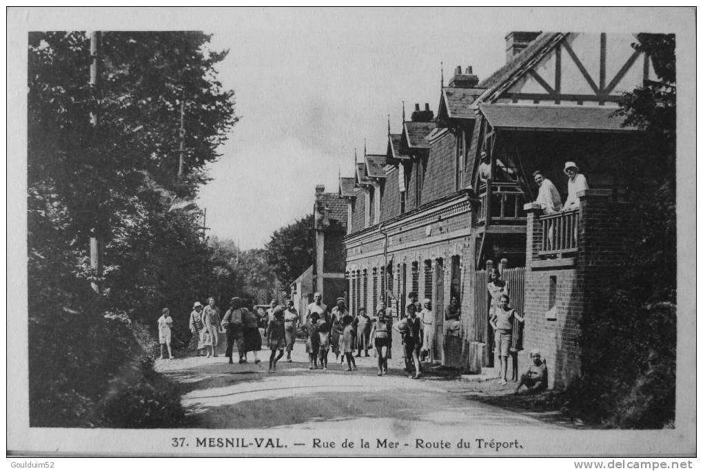 Rue De La Mer, Route Du Tréport - Mesnil-Val