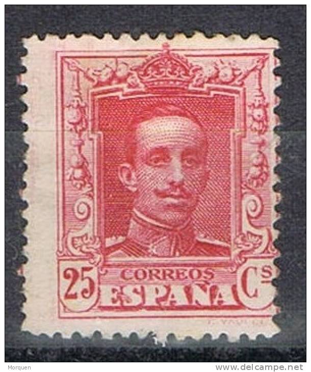 Sello 25 Cts Vaquer Alfonso XIII. Tipo I, Edifil Num 317 * - Unused Stamps