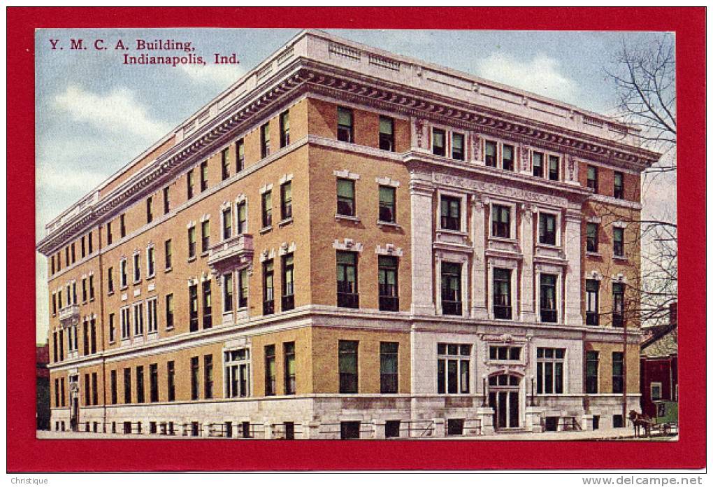 YMCA Building, Indianapolis, IN.  1900-10s - Indianapolis