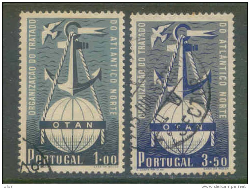 Portugal - 1952 OTAN / NATO (complete Set) - Af. 749 To 750 - Used - Used Stamps